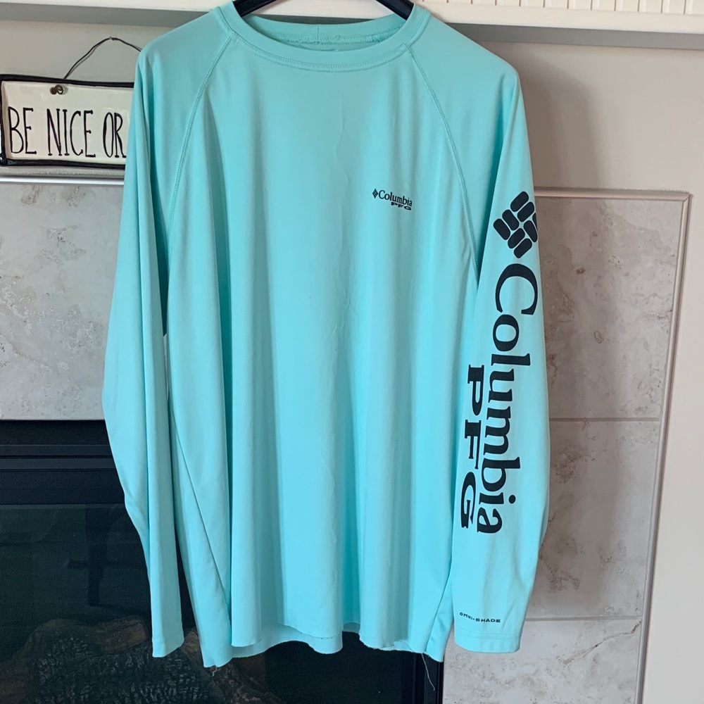 Columbia Long Sleeve Performance Fishing Gear Tee